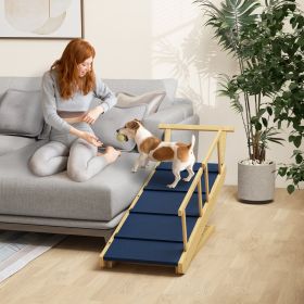 Dog Ramp With Removable Guardrails