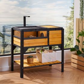 Wooden Tortoise House Tortoise Habitat Indoor & Outdoor For Lizards Snakes