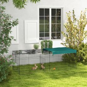 73" Small Animal Playpen with with Roof for Rabbits