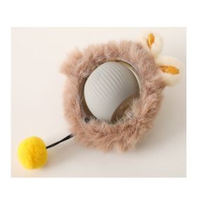 Interactive Rolling Cat Ball (Option: Gray)