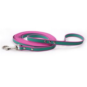 New Style PVC Coated Two-color Waterproof Training Rope (Option: Greenpurple-5M)