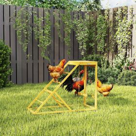 Chicken Activity Play for Healthy & Happy Animals (Option: Yellow-1040x495x140 mm)