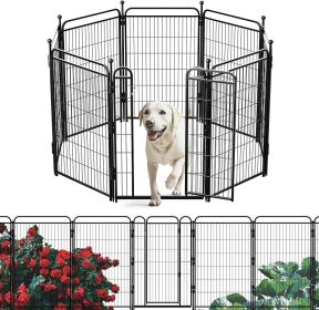Gardner Pet Dog Fence Indoor And Outdoor Small And Medium Dog Foldable With Gravity Automatic Lock Pet Activity Fence (Option: 40inch)