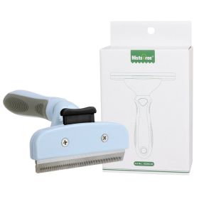 Cat Dog Pet Hair Trimmer Pet Shaving Razor Pet Comb (Option: Blue)