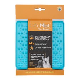 LickiMat® Mini Buddy Dog (Option: Mini Buddy Turquoise Dog)