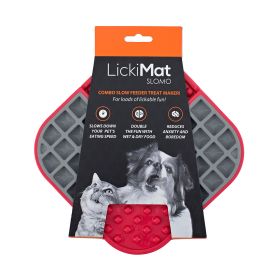 LickiMat® Slomo (Option: Slomo Red)