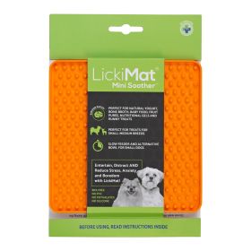 LickiMat® Mini Soother Dog (Option: Mini Soother Green Dog)